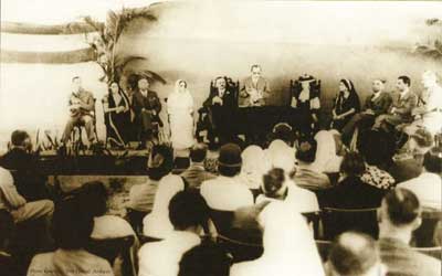 Inaugural ceremony of the Tata Memorial Hospital, 1941  Photo Courtesy: Tata Central Archives, published in Indelible Footprints on the Sands of Time by the Tata Memorial Centre