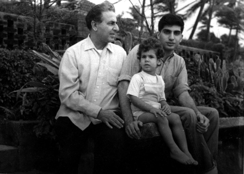 Ratan Tata (right) with father Naval Tata and half-brother Noel Tata in the early 1960s. Ratan Tata (right) with father Naval Tata and half-brother Noel Tata in the early 1960s
