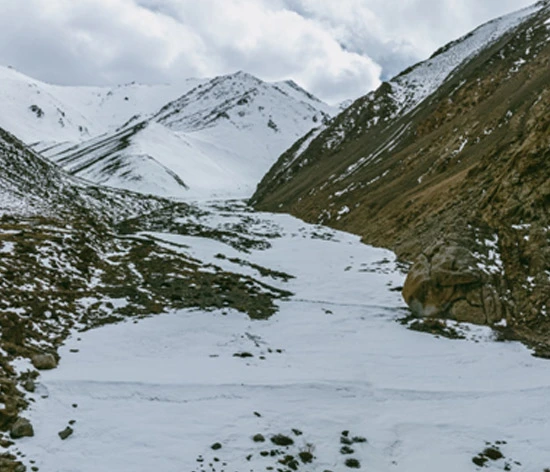 Artificial glaciers have emerged as a sustainable solution to resolve growing water shortages in arid Ladakh