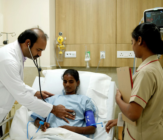 Patient needs are at the centre of the Trusts’ cancer care model